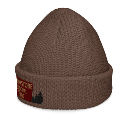 Yellowstone National Park Embroidered Beanie Wharf Style - Parks Apparel