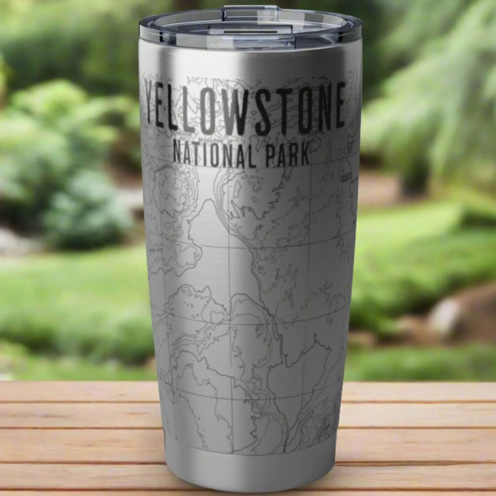 Yellowstone National Park Topographic Tumbler 20oz – Parks Apparel