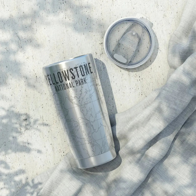 Yellowstone National Park Topographic Tumbler 20oz – Parks Apparel
