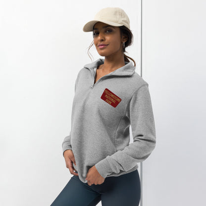 Yellowstone National Park Unisex 1/4 Zip Fleece Pullover - Parks ApparelSweater