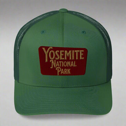 Yosemite Embroidered National Park Trucker Hat - Parks Apparelhat