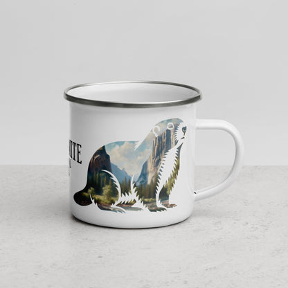 Yosemite marmot National Park camp mug alternate product angle