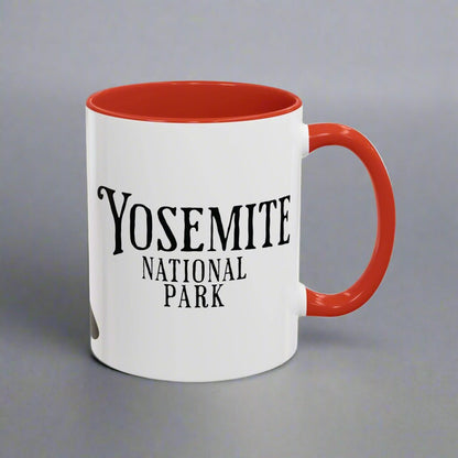 Yosemite National Park colored coffee mug alternate product angle