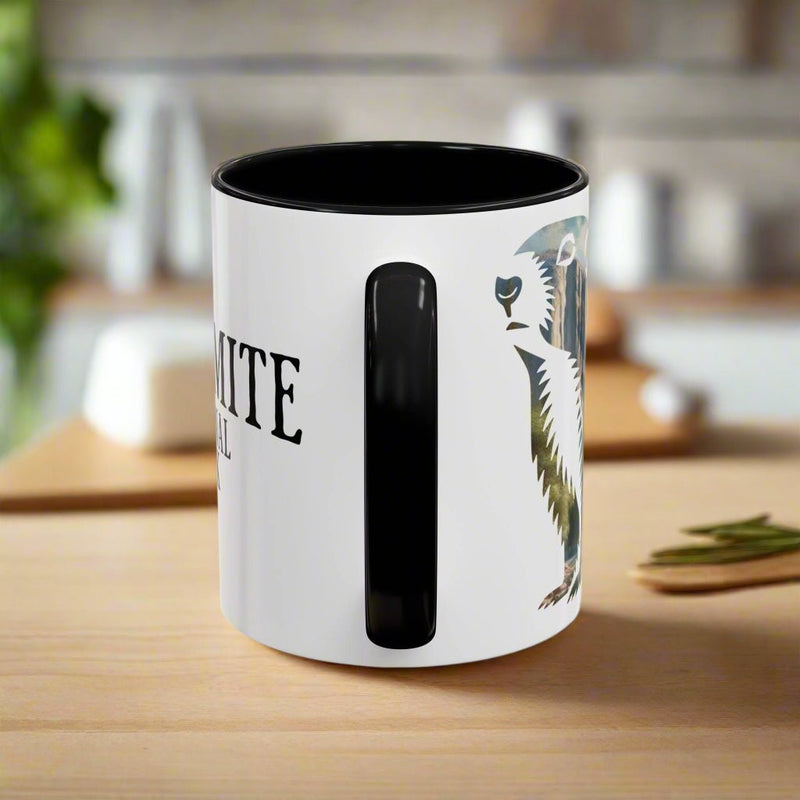 Yosemite National Park colored coffee mug design detail or product variation