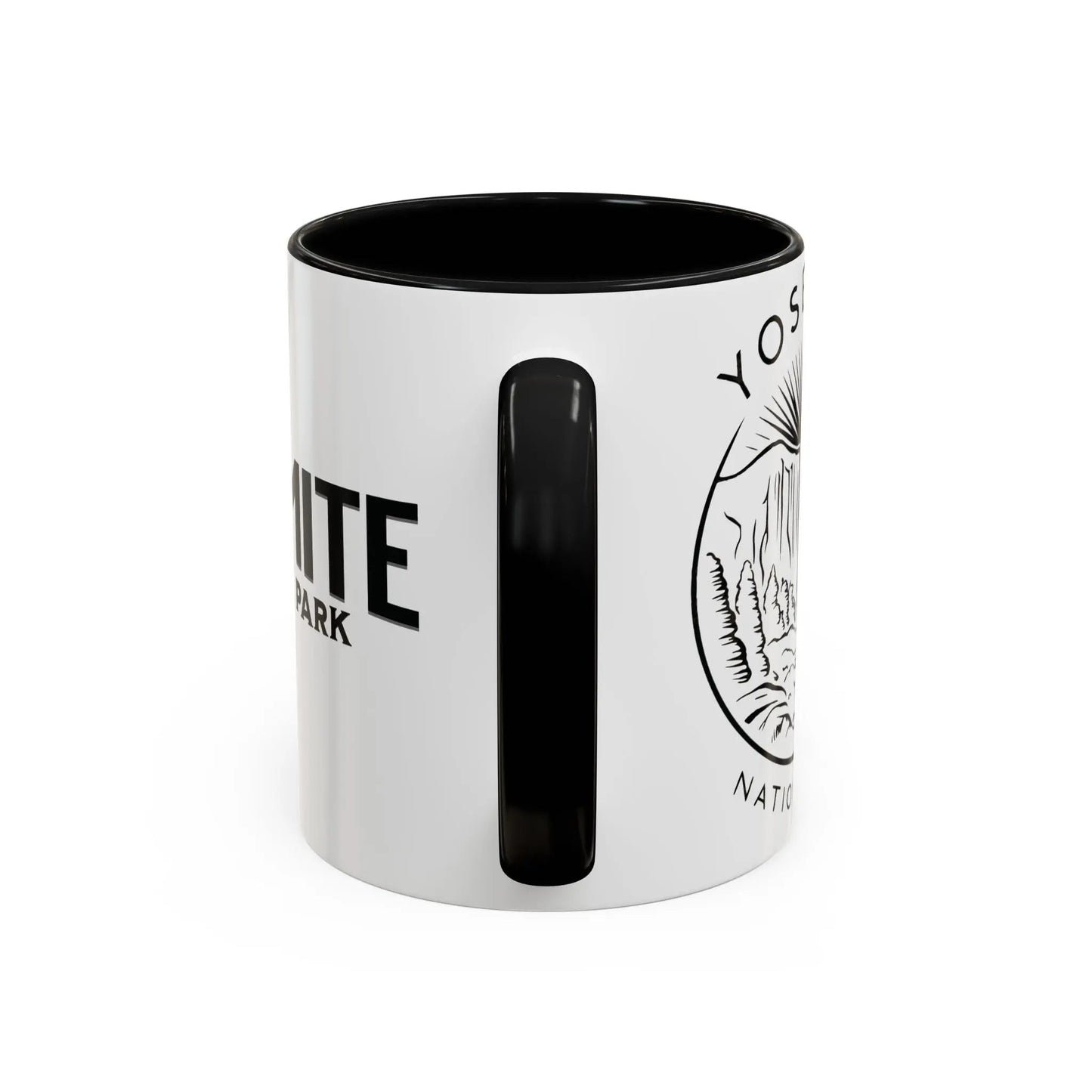 Yosemite National Park Line Art Coffee Mug - Parks ApparelMug