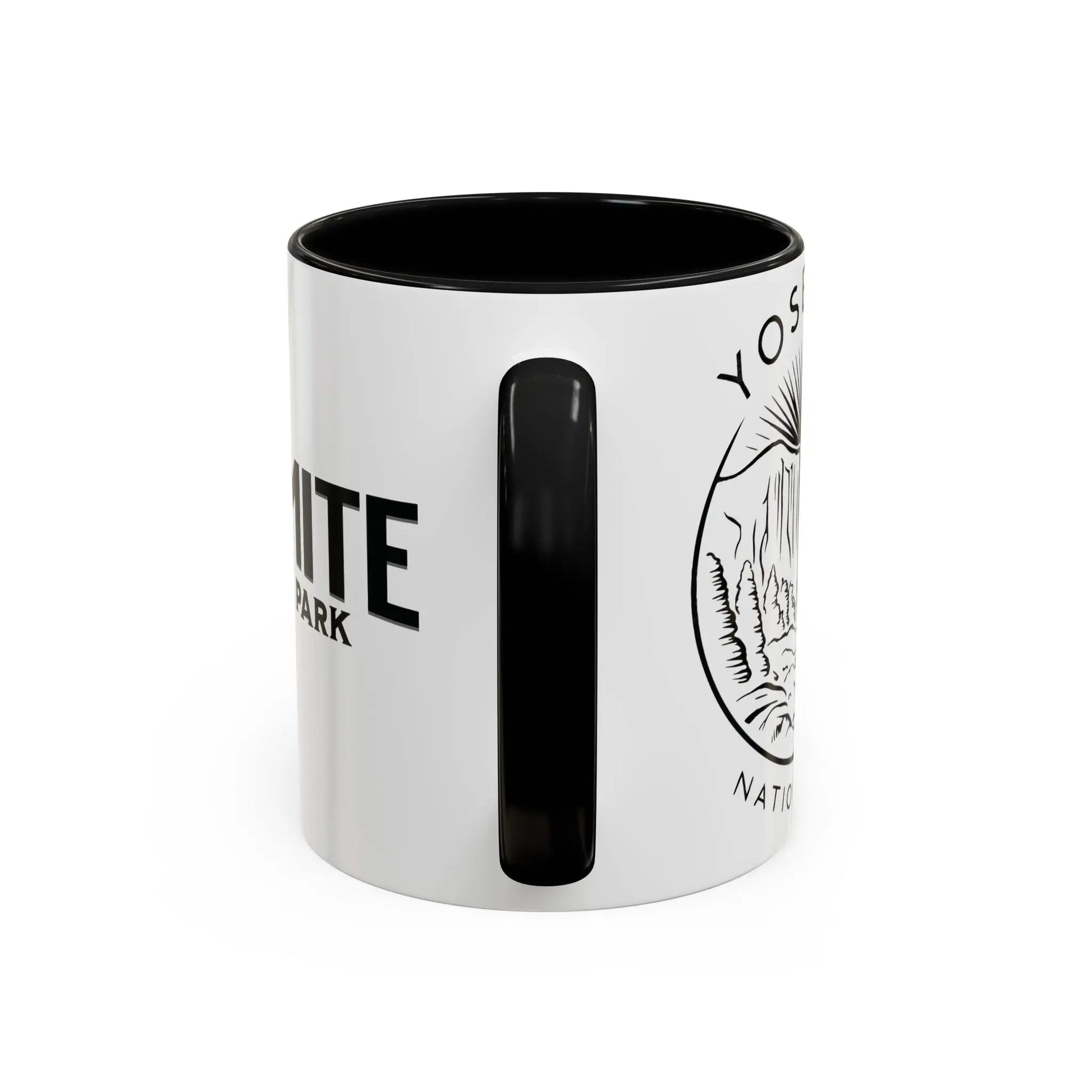 Yosemite National Park Line Art Coffee Mug - Parks ApparelMug