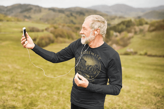 Yosemite National Park Long Sleeve T-shirt - Parks ApparelLong - sleeve