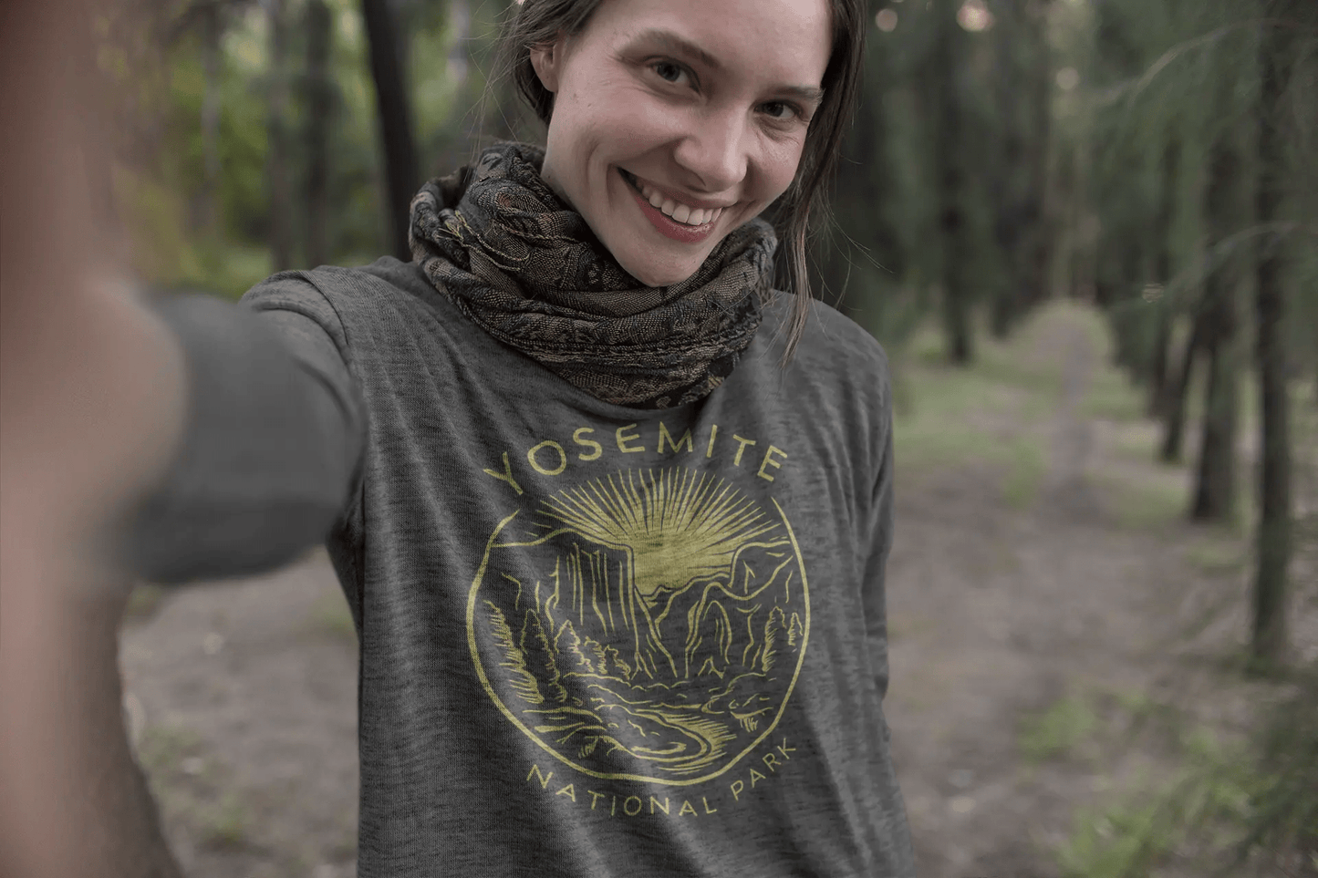 Yosemite National Park Long Sleeve T-shirt - Parks ApparelLong - sleeve