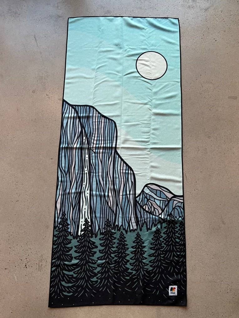 Yosemite National Park quick drying camp and beach towel product image