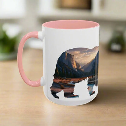 Yosemite National Park Valley Bear Coffee Mug 11oz 15oz - Parks ApparelMug