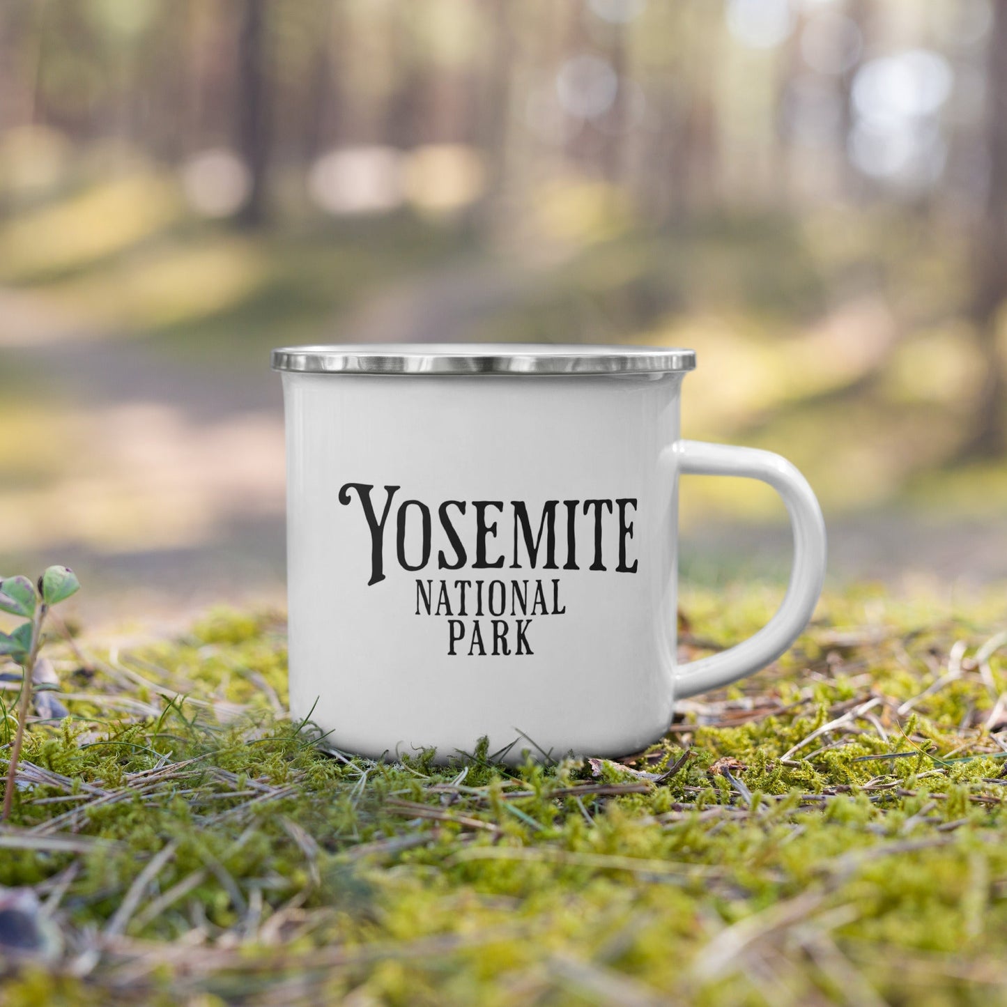 Yosemite Valley bear durable camp mug alternate product view