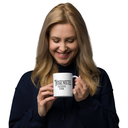 Yosemite Valley marmot park mug alternate product angle