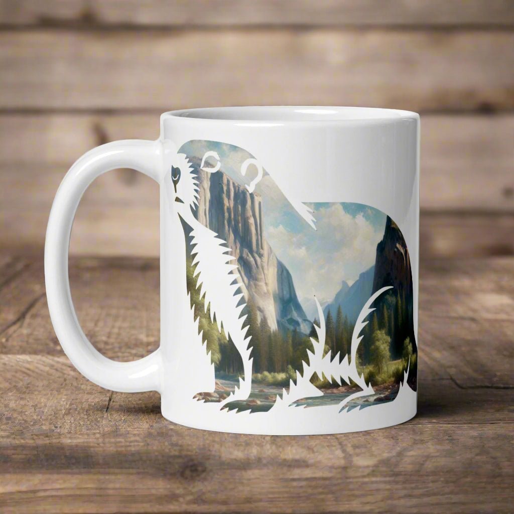Yosemite Valley marmot park mug primary product image