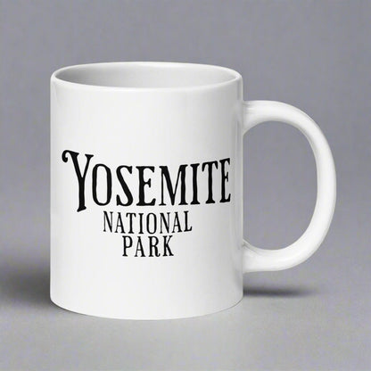Yosemite Valley marmot park mug alternate product angle