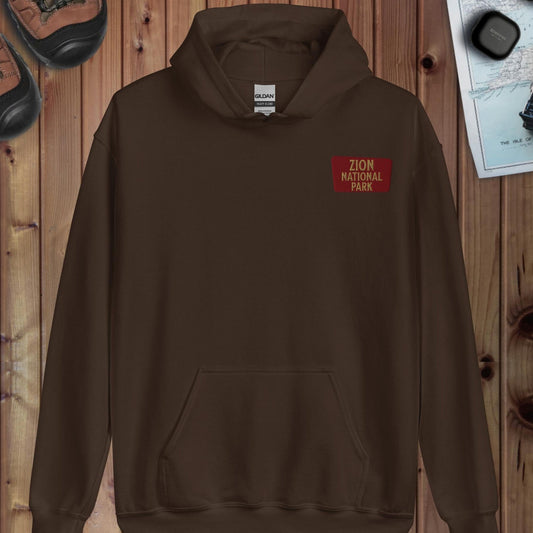 Zion National Park Angels Landing Hoodie - Parks ApparelHoodie