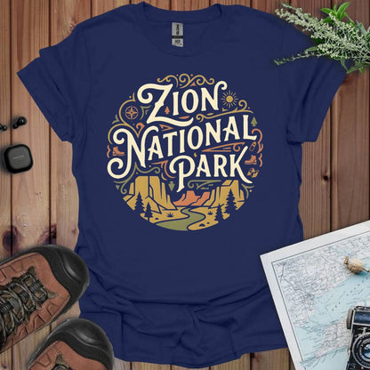 Zion National Park Graphic T-Shirt - Parks ApparelT-Shirt