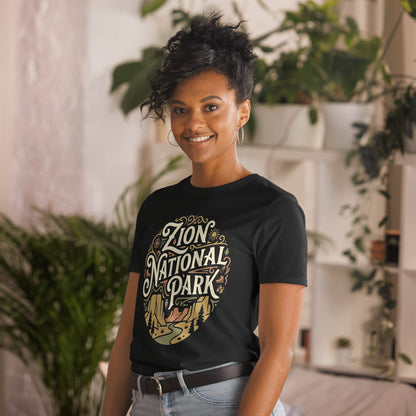 Zion National Park Graphic T-Shirt - Parks ApparelT-Shirt