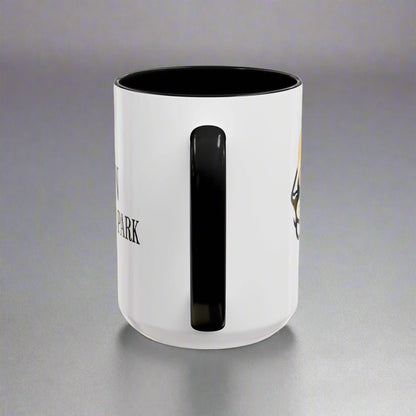 Zion National Park mountain lion colored coffee mug design detail or product variation