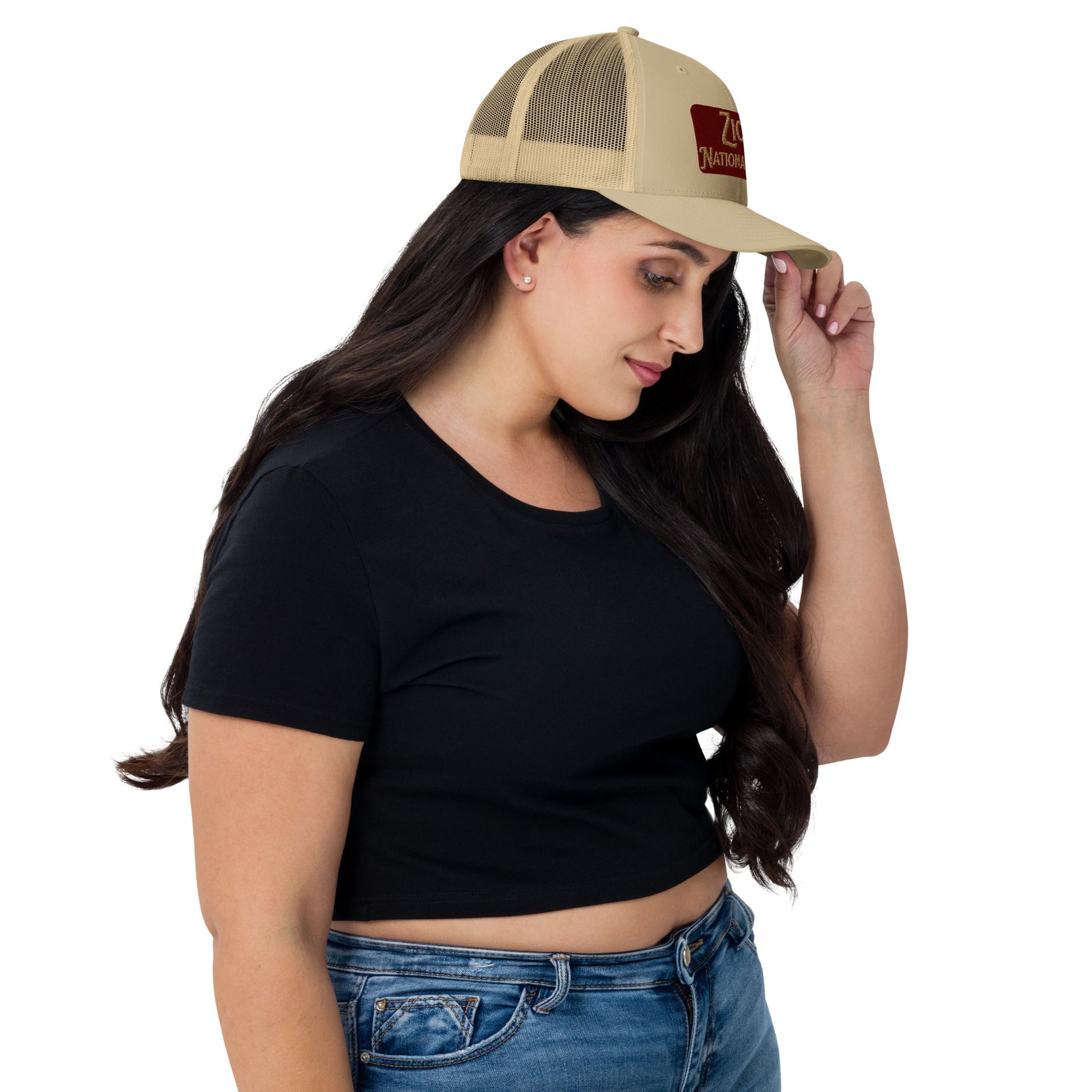 Zion National Park Sign Trucker Cap - Parks Apparelhat