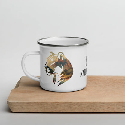 Zion Park Mountain Lion Camp Mug - Parks Apparel